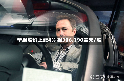 苹果股价上涨4% 报306.190美元/股