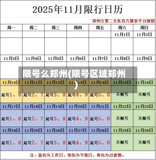 限号么郑州(限号区域郑州)