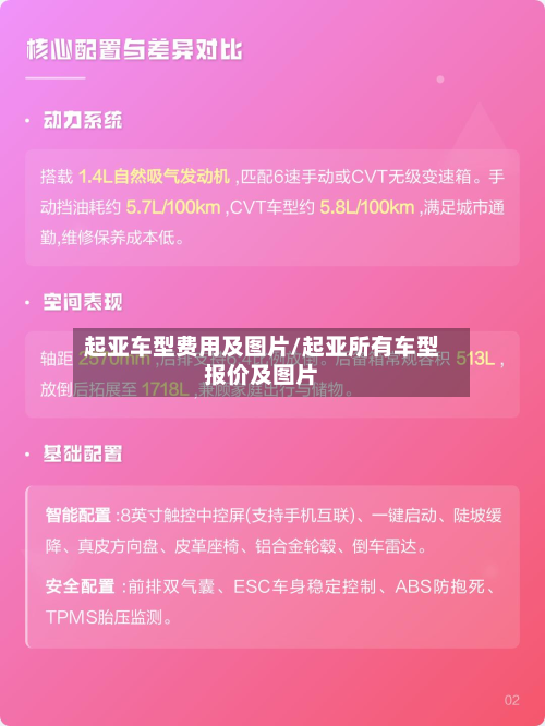 起亚车型费用及图片/起亚所有车型报价及图片-第2张图片