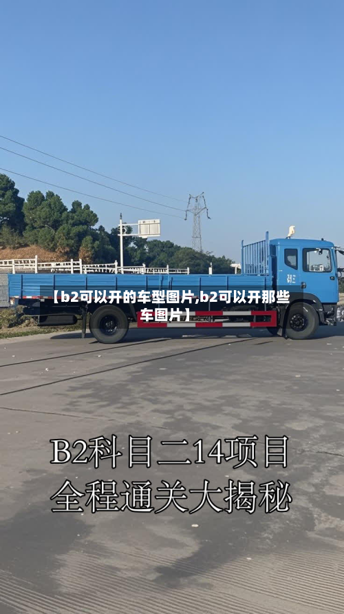 【b2可以开的车型图片,b2可以开那些车图片】-第2张图片