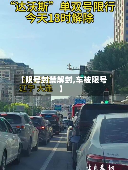 【限号封禁解封,车被限号】-第3张图片