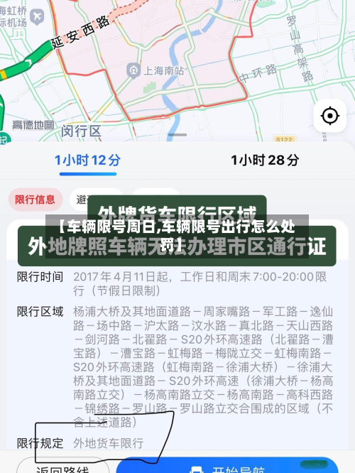 【车辆限号周日,车辆限号出行怎么处罚】