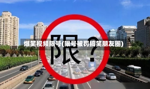 爆笑视频限号(限号被罚搞笑朋友圈)-第2张图片