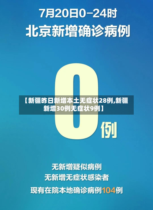 【新疆昨日新增本土无症状28例,新疆新增30例无症状9例】-第3张图片