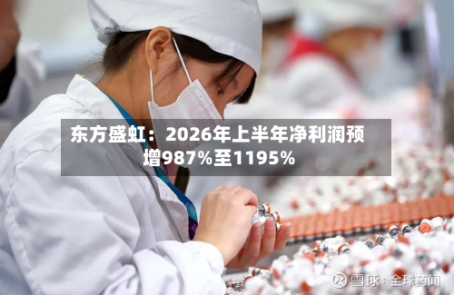 东方盛虹：2026年上半年净利润预增987%至1195%-第3张图片