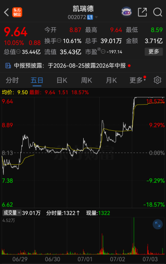 002072公告，8000万元对外投资